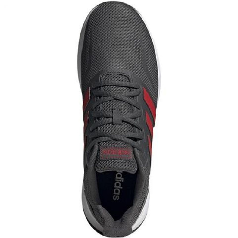 Chaussures de course adidas Runfalcon M EG8602 rouge gris 2 Chaussures de course adidas Runfalcon M EG8602 rouge gris 2