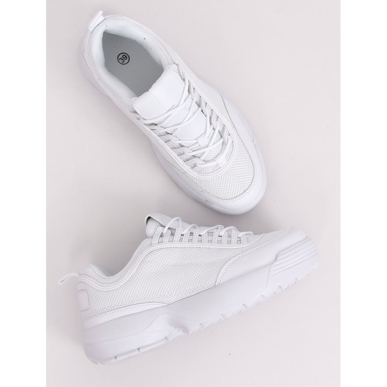 Blanc DSC82 Chaussures de sport blanches 1