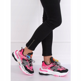 Baskets LA65P Fushia le noir rose multicolore 1