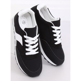 Noir BL189P Chaussures de sport noires blanc 2