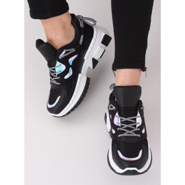 LA67P Baskets noires le noir 1