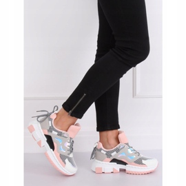 LA67P Baskets roses multicolore 2