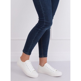 Baskets blanches pour femmes PQ-22 Blanc 1