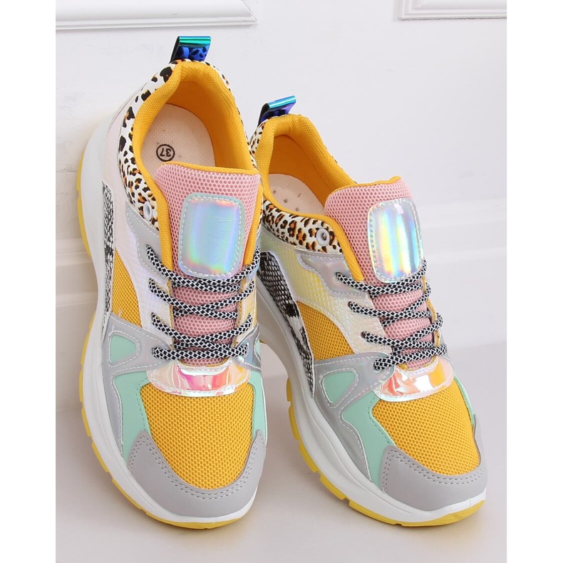 NB317P Chaussures de sport jaunes multicolore 2 NB317P Chaussures de sport jaunes multicolore 2