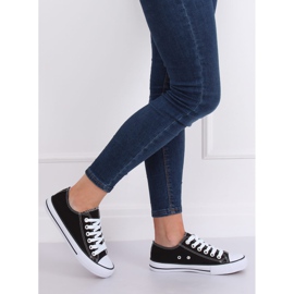 Baskets classiques noires pour femmes 7050Y Noir 1