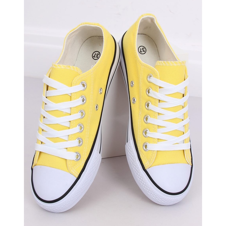 Baskets classiques jaunes pour femmes 7050Y Jaune 2