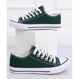 Baskets classiques vertes pour femmes 7050Y Vert 2