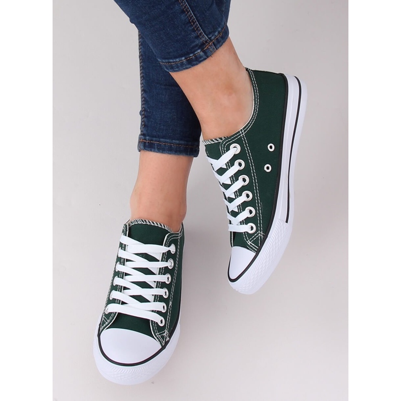 Baskets classiques vertes pour femmes 7050Y Vert 1