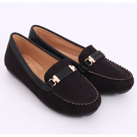 Mocassins femme noirs FM3024 Noir 2