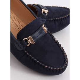 Mocassins pour femme bleu marine FM3024 Bleu 2