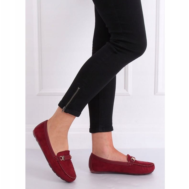 Mocassins femme bordeaux FM3024 Wine rouge 1 Mocassins femme bordeaux FM3024 Wine rouge 1