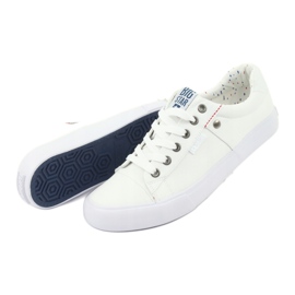 Baskets Big Star pour hommes, nouées blanches 174097 4 Baskets Big Star pour hommes, nouées blanches 174097 4