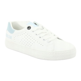 Baskets blanches BIG STAR 274482 bleu 1 Baskets blanches BIG STAR 274482 bleu 1