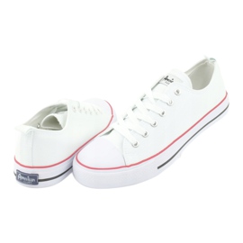 American Club Classic LH36 Sneakers masculins blancs blanche 4