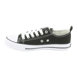 American Club Baskets à égalité classiques LH04 / 22 Black le noir 2