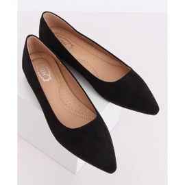Ballerines pointues noires A822 Noir le noir 3