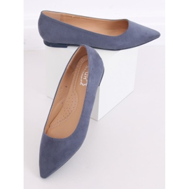 Ballerines pointues bleues A822 Bleu 3