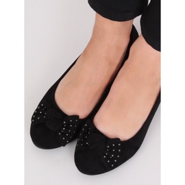 Ballerines compensées noires FM217-13 Noir le noir 3