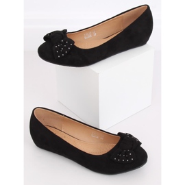 Ballerines compensées noires FM217-13 Noir le noir 2