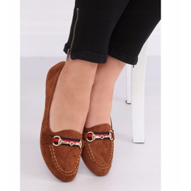 Mocassins femme camel B2027 Camel brun 1