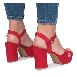 Sandales à talons rouges Enmore 1