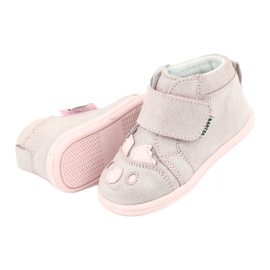 Bottines Velcro Koala Bartek 71150 rose gris 5 Bottines Velcro Koala Bartek 71150 rose gris 5