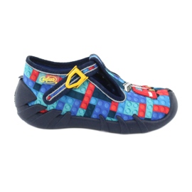 Chaussures enfant Befado 110P373 rouge bleu multicolore 1