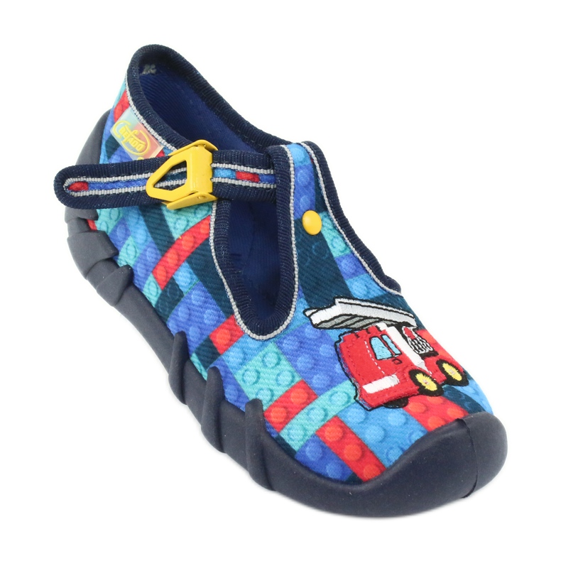 Chaussures enfant Befado 110P373 rouge bleu multicolore 2