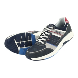Chaussures de sport ADI American Club RH07 rouge bleu marine gris 5