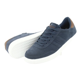 Baskets de sport pour hommes American Club WT24 bleu marine 5