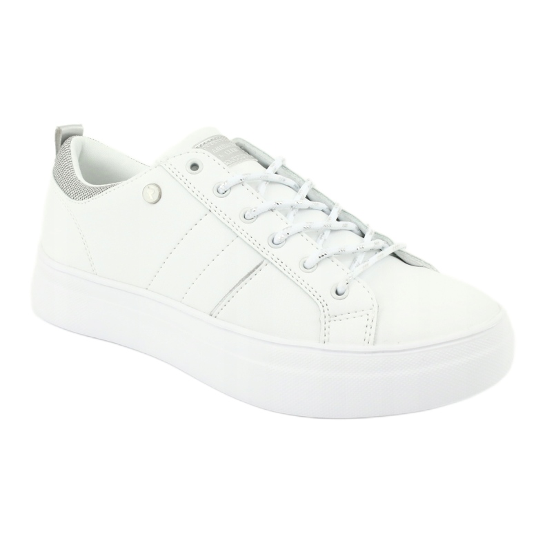 Baskets de sport American Club RH09 blanches gris 1