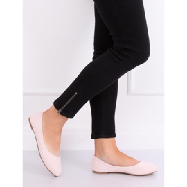 Ballerines lisses roses Z1005 Rose 2