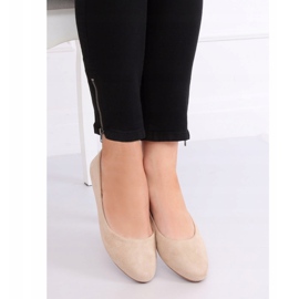 Ballerines beiges lisses Z1005 Beige 1 Ballerines beiges lisses Z1005 Beige 1