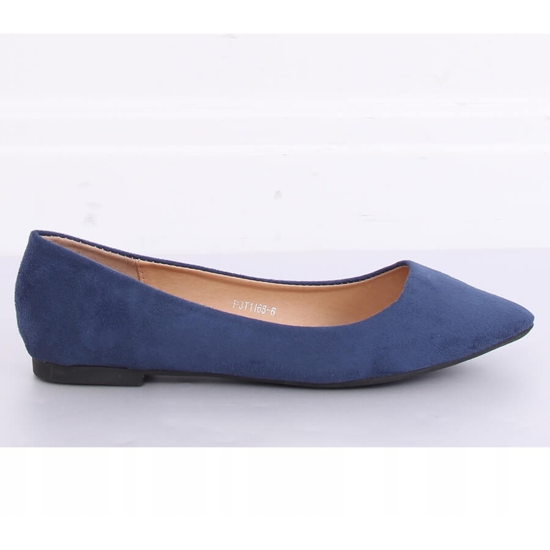 Ballerines bleu marine P3T1168-6 Bleu 2