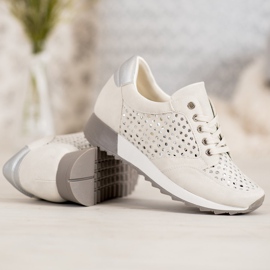 Kylie Chaussures ajourées sur la plateforme brun 1