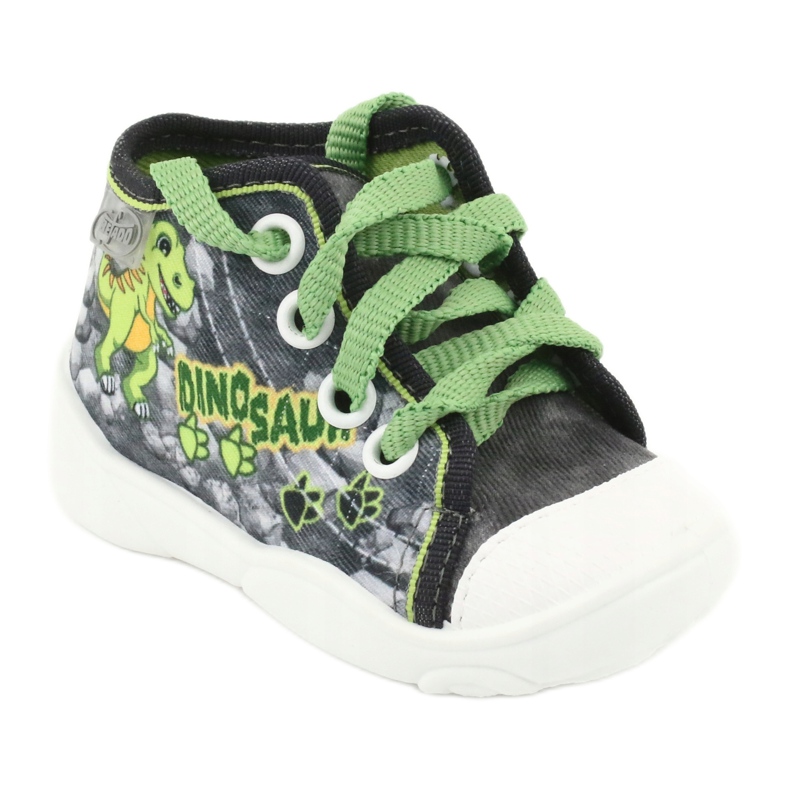 Chaussures enfant Befado 218P058 gris vert 1