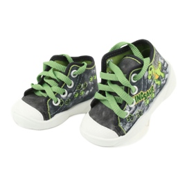 Chaussures enfant Befado 218P058 gris vert 3