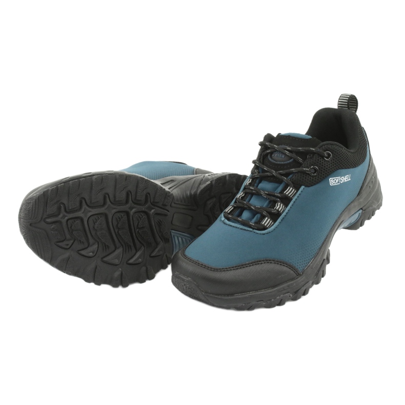 American Club WT06 chaussures softshell bleues le noir 6