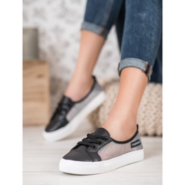 Baskets en maille MCKEYLOR le noir 1