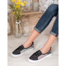 Baskets en maille MCKEYLOR le noir 4