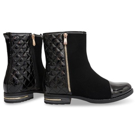 Bottines matelassées R-11 Noir le noir 3