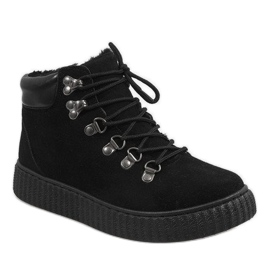 Bottes isolées noires B191-1 le noir 1