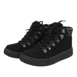 Bottes isolées noires B191-1 le noir 3
