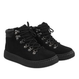 Bottes isolées noires B191-1 le noir 4