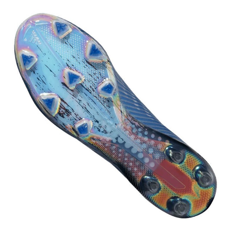 Chaussures Adidas X 19+ Fg M EG7137 multicolore bleu 2 Chaussures Adidas X 19+ Fg M EG7137 multicolore bleu 2