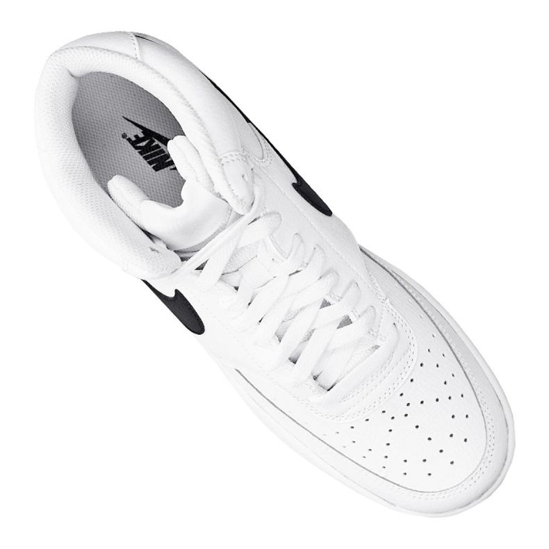 Chaussure Nike Court Vision Mid M CD5466-101 blanche 2 Chaussure Nike Court Vision Mid M CD5466-101 blanche 2