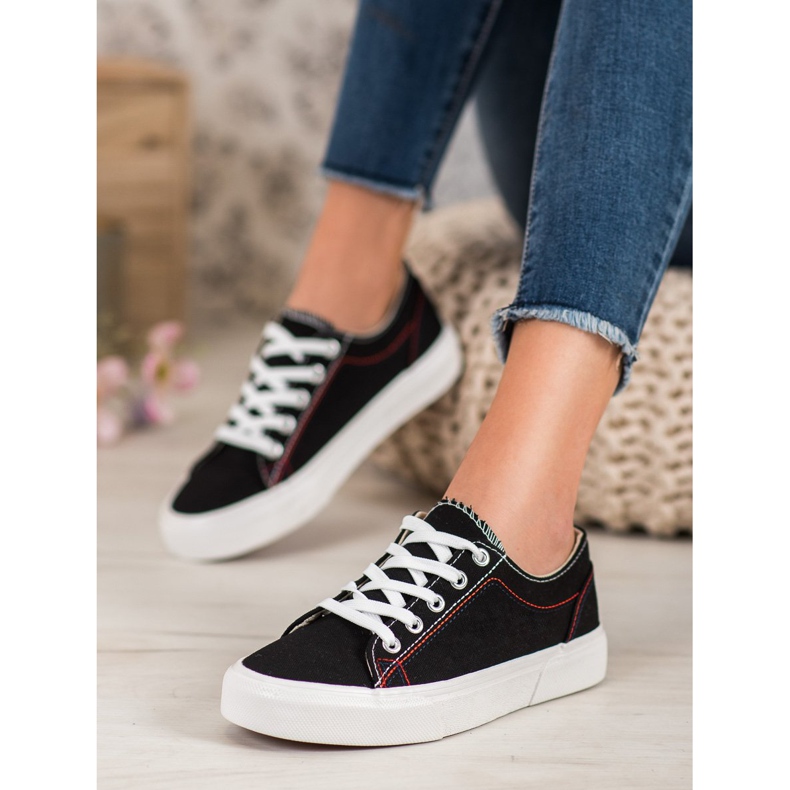 Kylie Baskets noires le noir 2 Kylie Baskets noires le noir 2