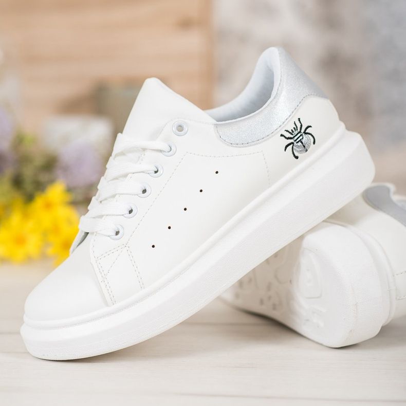 Kylie Chaussures de sport à la mode blanc 1