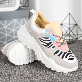 SHELOVET Baskets mode multicolore 3