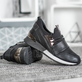 Muto Chaussures de sport sur la plate-forme le noir 2